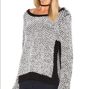 Aubrey Side Slit Sweater - LA Made